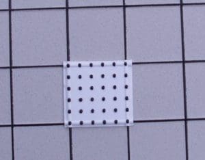 Braille Geometry Kit Plotting Square