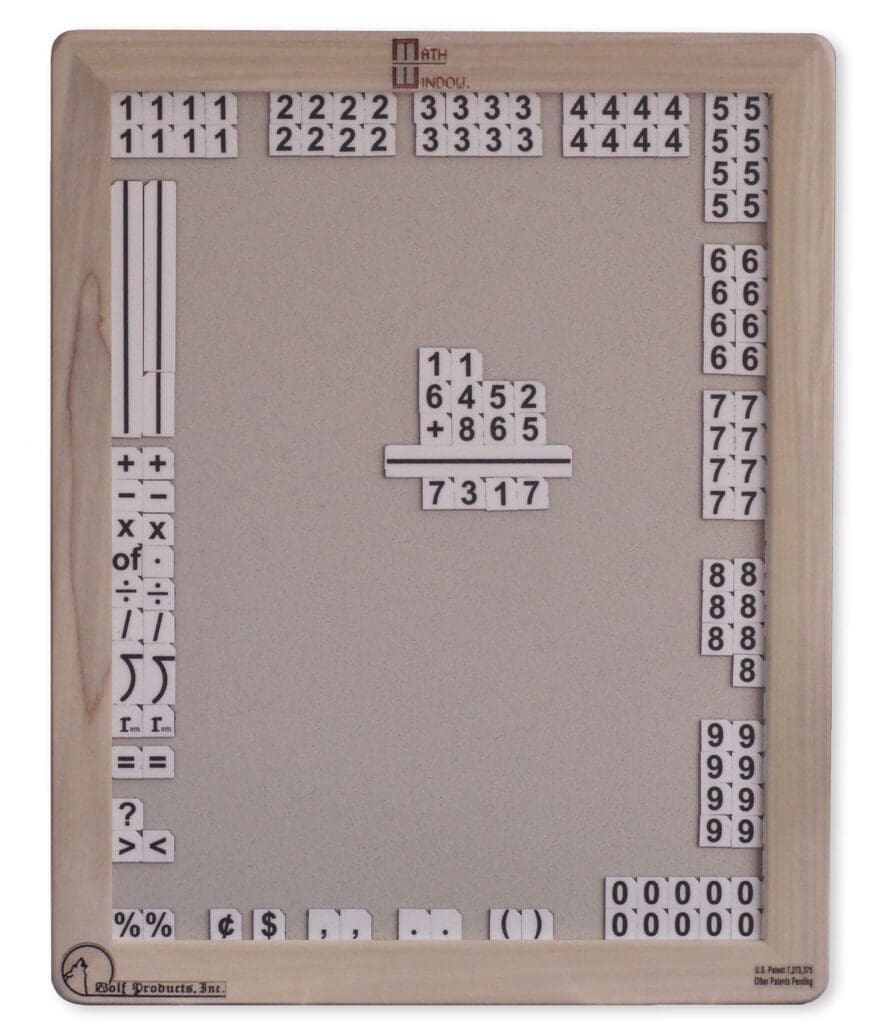 Braille Basic Math Kit by Math Window® | Made in USA